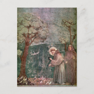 Assisi, Saint Francis och fåglarna Vykort