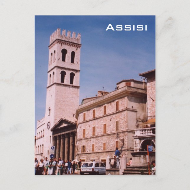 Assisi Vykort (Framsida)