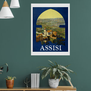 Assissi Vintage Resa Poster
