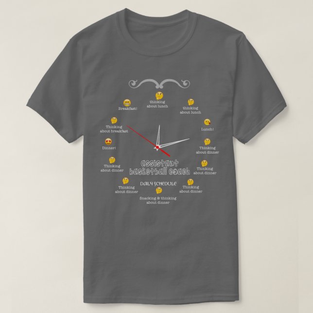 ASSISTANT BASKETBALL COACH NICE DESIGN 2017 3 T SHIRT (Design framsida)