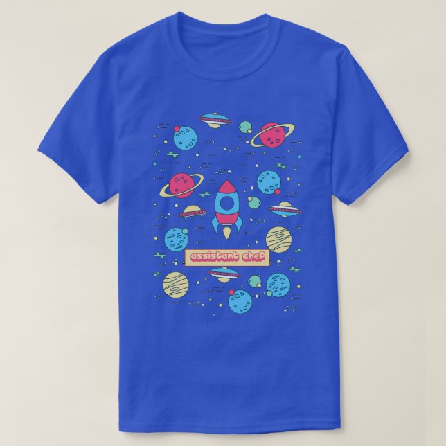 ASSISTANT CHEF 2 T SHIRT (Design framsida)