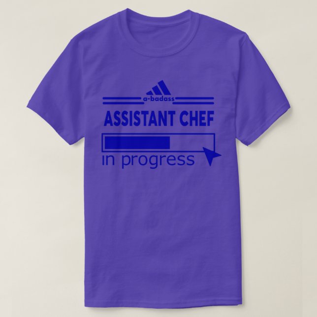 ASSISTANT CHEF T SHIRT (Design framsida)