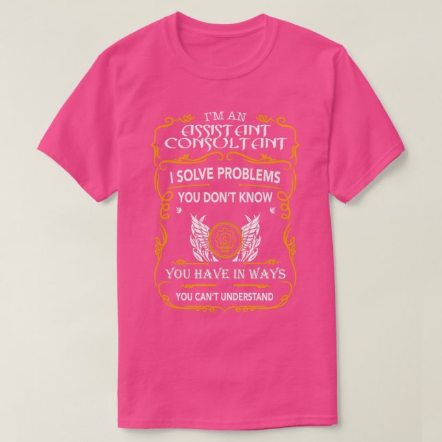 ASSISTANT CONSULTANT Classic TShirt T Shirt (Design framsida)
