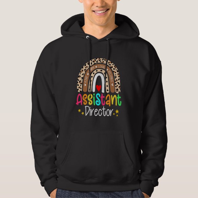 Assistant Director Appreciation Week Theater Nursi Hoodie (Framsida)