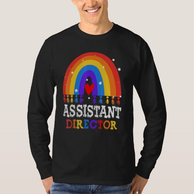 Assistant Director Appreciation Week Theater Nursi T Shirt (Framsida)