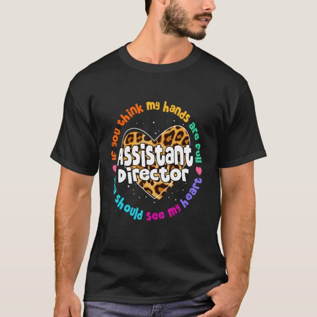 Assistant Director Appreciation Week Theater Nursi T Shirt (Framsida)