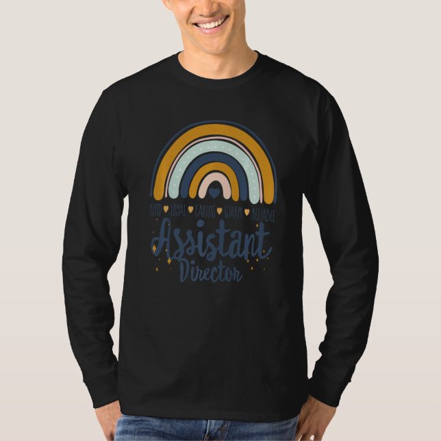 Assistant Director Appreciation Week Theater Nursi T Shirt (Framsida)