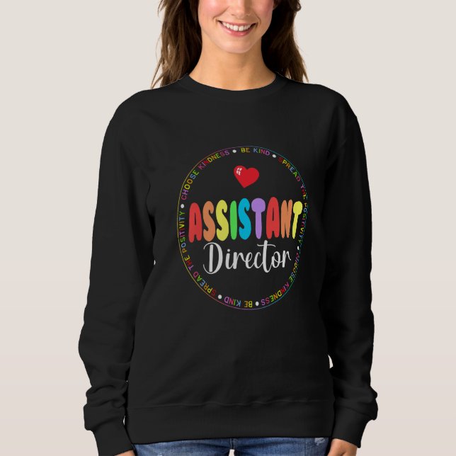 Assistant Director Appreciation Week Theater Nursi T Shirt (Framsida)