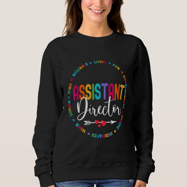 Assistant Director Appreciation Week Theater Nursi T Shirt (Framsida)