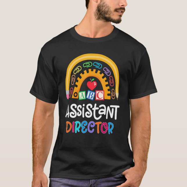 Assistant Director Appreciation Week Theater Nursi T Shirt (Framsida)