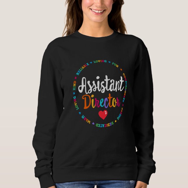 Assistant Director Appreciation Week Theater Nursi T Shirt (Framsida)