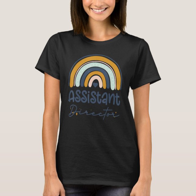 Assistant Director Appreciation Week Theater Nursi T Shirt (Framsida)