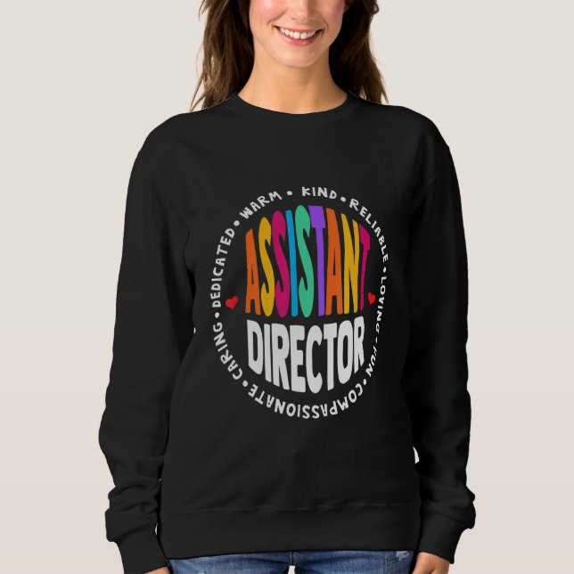 Assistant Director Appreciation Week Theater Nursi T Shirt (Framsida)