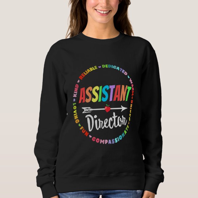 Assistant Director Appreciation Week Theater Nursi T Shirt (Framsida)
