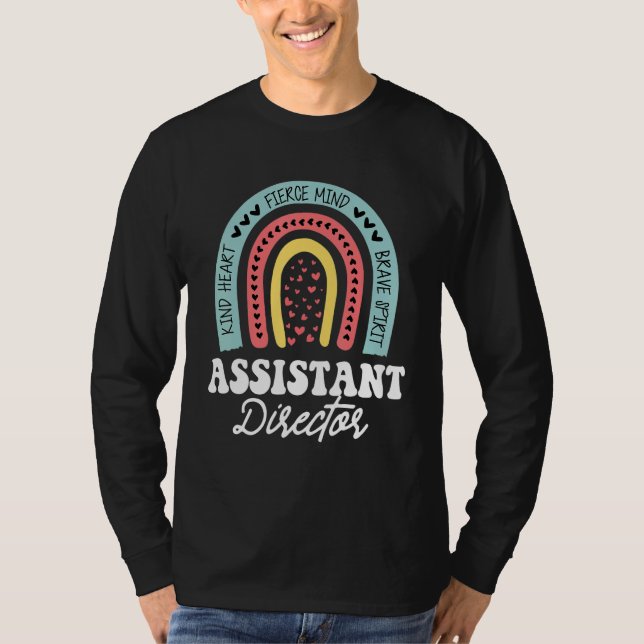 Assistant Director Appreciation Week Theater Nursi T Shirt (Framsida)