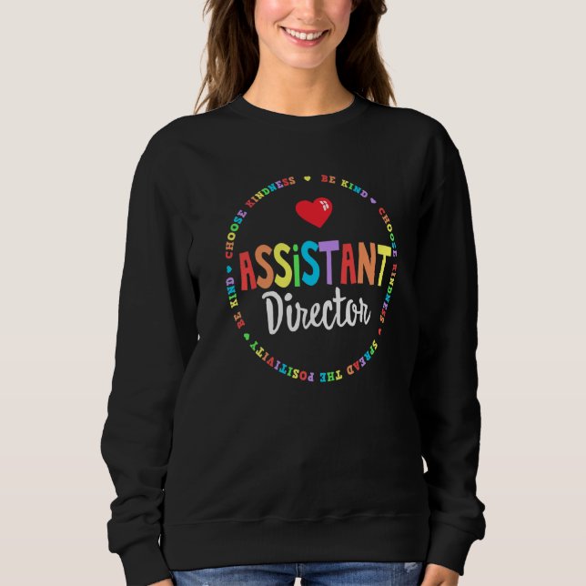 Assistant Director Appreciation Week Theater Nursi T Shirt (Framsida)