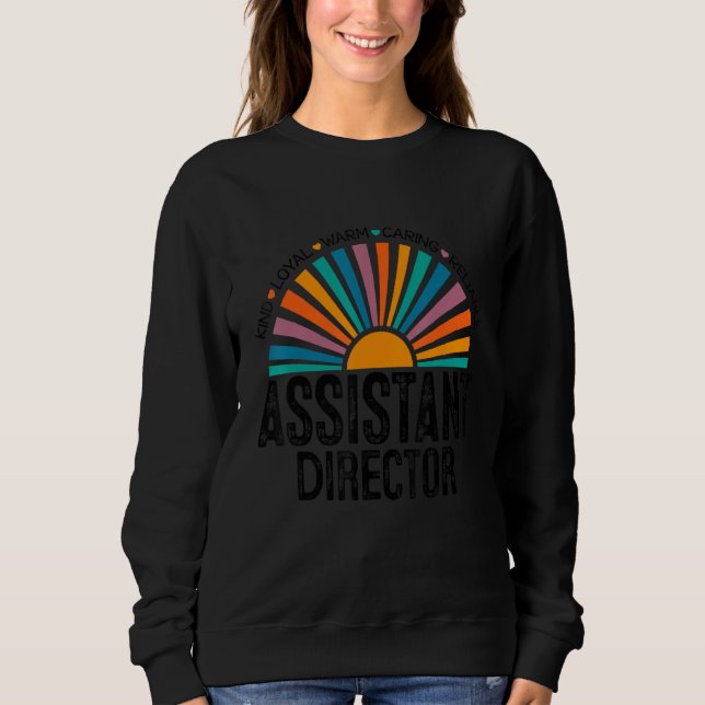 Assistant Director Appreciation Week Theater Nursi T Shirt (Framsida)