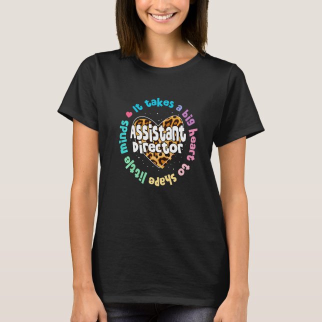 Assistant Director Appreciation Week Theater Nursi T Shirt (Framsida)