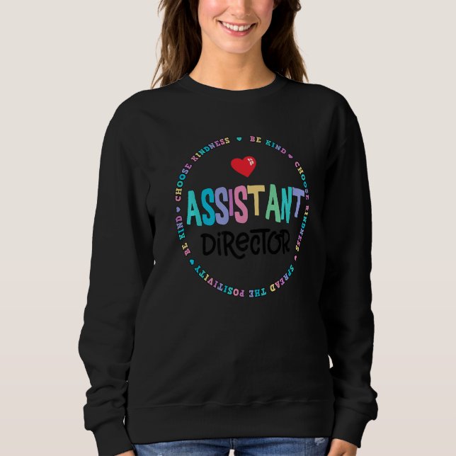 Assistant Director Appreciation Week Theater Nursi T Shirt (Framsida)
