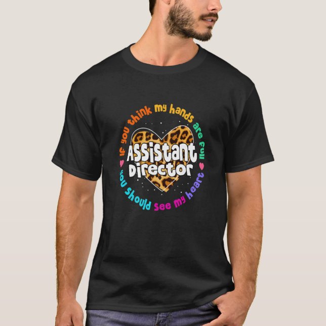 Assistant Director Appreciation Week Theater Nursi T Shirt (Framsida)