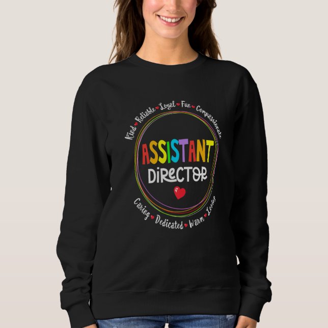 Assistant Director Appreciation Week Theater Nursi T Shirt (Framsida)