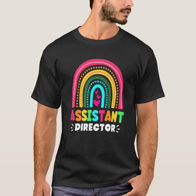 Assistant Director Appreciation Week Theater Nursi T Shirt (Framsida)
