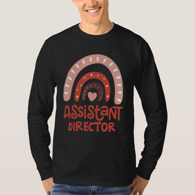Assistant Director Appreciation Week Theater Nursi T Shirt (Framsida)