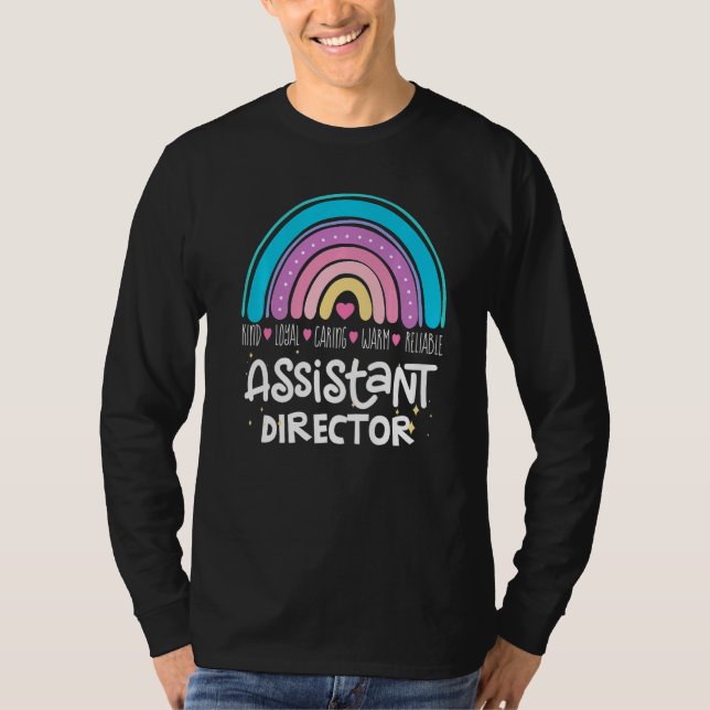 Assistant Director Appreciation Week Theater Nursi T Shirt (Framsida)