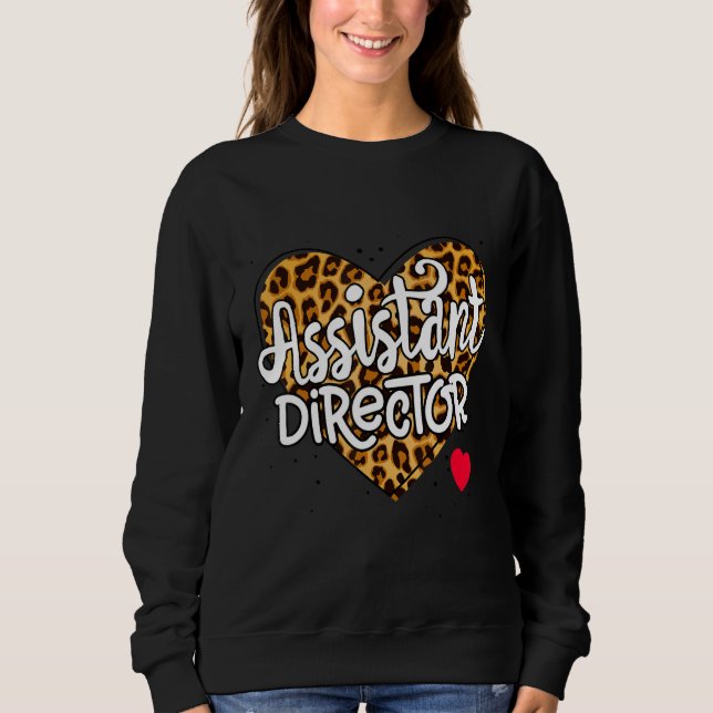Assistant Director Appreciation Week Theater Valen T Shirt (Framsida)