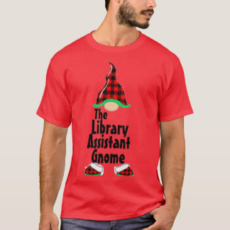 Assistant Gnome i Bibliotek T Shirt