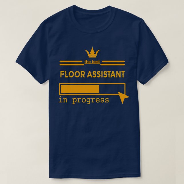 ASSISTANT golv pågår T Shirt (Design framsida)