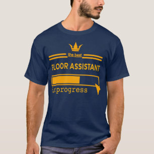 ASSISTANT golv pågår T Shirt