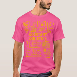 ASSISTANT LOGISTICS NICE DESIGN 2017 3 T SHIRT