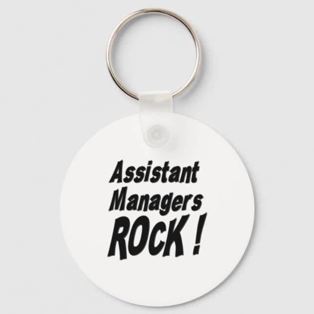 Assistant Managers Sten! Nyckelring (Framsida)