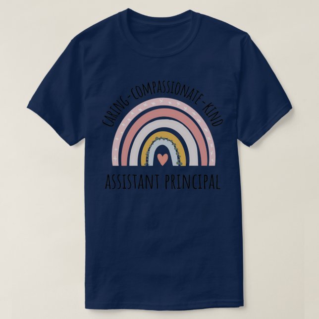 Assistant Pastel Rainbow Classic TShirt T Shirt (Design framsida)