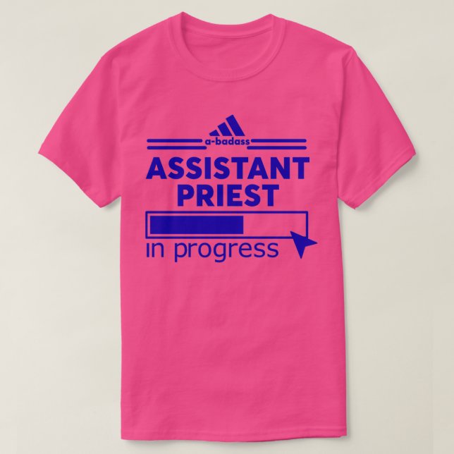 ASSISTANT PRIEST Classic TShirt T Shirt (Design framsida)