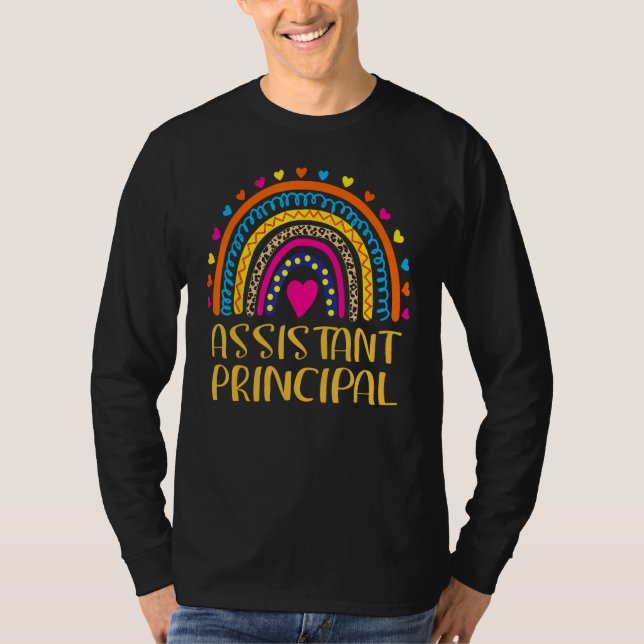 Assistant Principal Last Day Of School Teacher App T Shirt (Framsida)