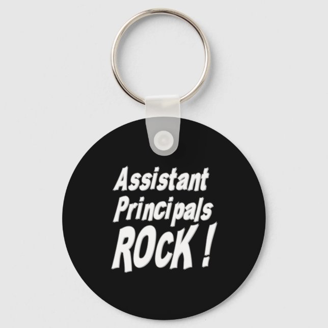 Assistant Principals Rock! Keychain Nyckelring (Framsida)