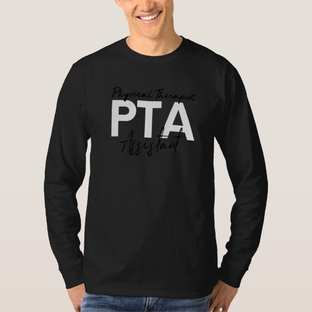 Assistant PTA för fysikterapi T Shirt (Framsida)