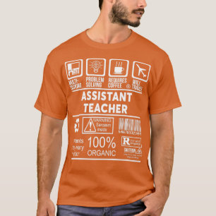 ASSISTANT TEACHER NICE DESIGN 2017 Classic TShirt T Shirt