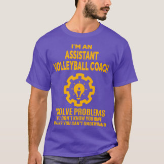 ASSISTANT VOLLEYBALL COACH NICE DESIGN 2017 T SHIRT