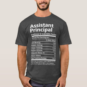 Assistent, huvudsakligt näringsvärde och obestridl t shirt