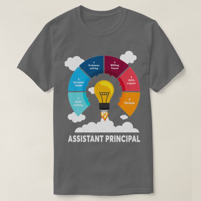 Assistent, huvudtankning 2 t shirt (Design framsida)