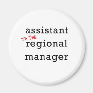 Assistent (till) regional chef magnet