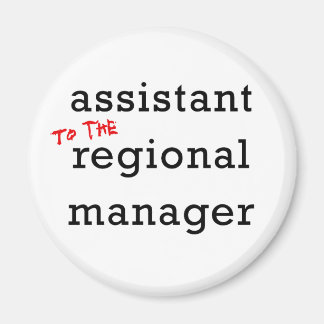 Assistent (till) regional chef magnet