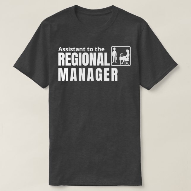 Assistent till regionchef 4 t shirt (Design framsida)