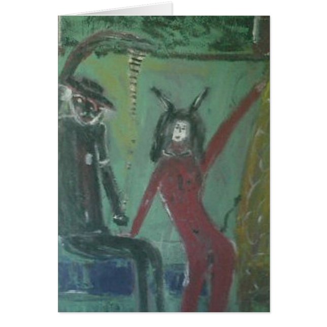 Assistenten Hälsningskort (Framsidan)