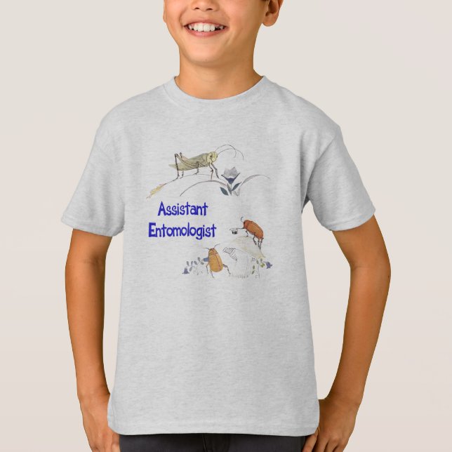 AssistentEntomologist T-shirt (Framsida)