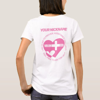 Assistenthjälp för volontärassistenten t shirt