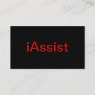 Assistentvisitkort Visitkort